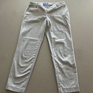 Old Navy light grey Harper mid-rise pants in 0 regular